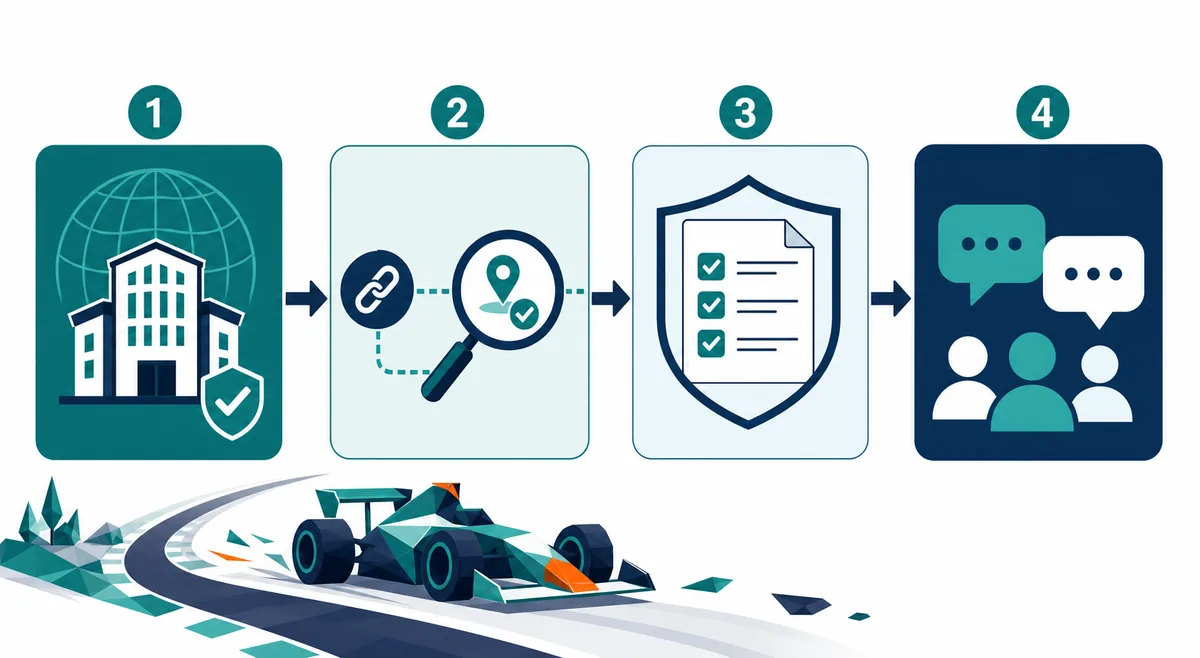 Verificação de link comunitário